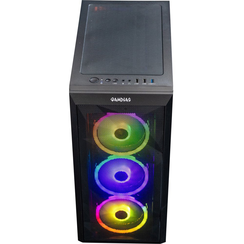 Omega 5 Gaming Desktop, Core I5-12600 6 Core 12-Threads 4.8Ghz Boost, Built in Wi-Fi, Windows 10