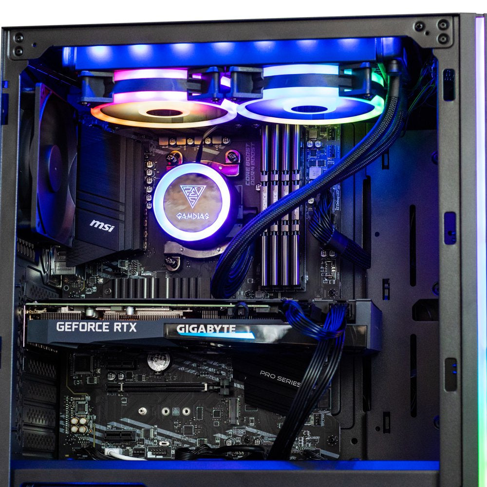 Omega 5 Gaming Desktop, Core I5-12600 6 Core 12-Threads 4.8Ghz Boost, Built in Wi-Fi, Windows 10