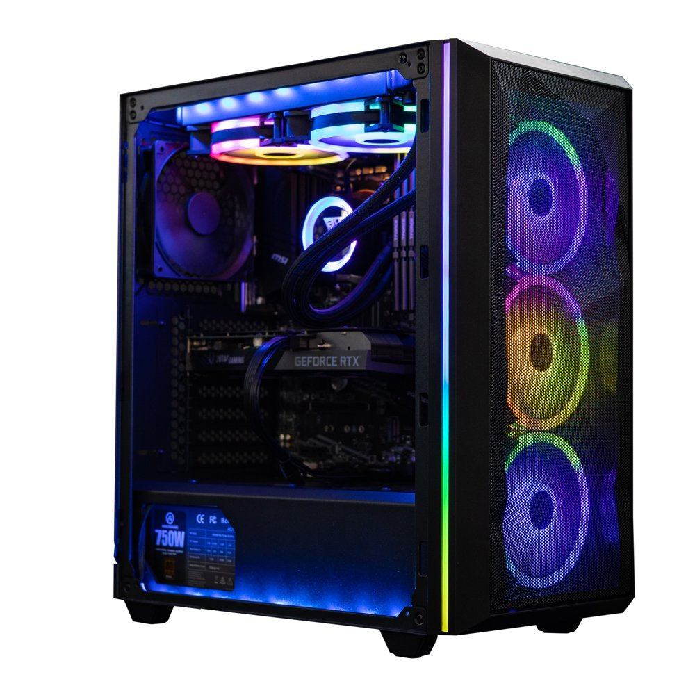 Omega 5 Gaming Desktop, Core I5-12600 6 Core 12-Threads 4.8Ghz Boost, Built in Wi-Fi, Windows 10